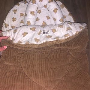 Jolly Jumper Cuddle Bag for Car seat with Headrest pillow